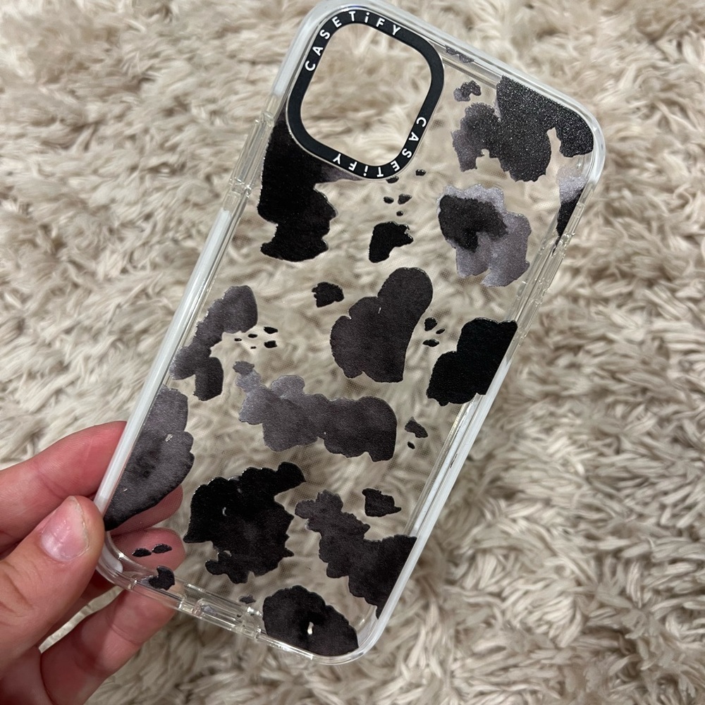 Casetify cow iPhone 11 case